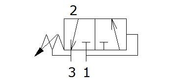 sequence valve symbol