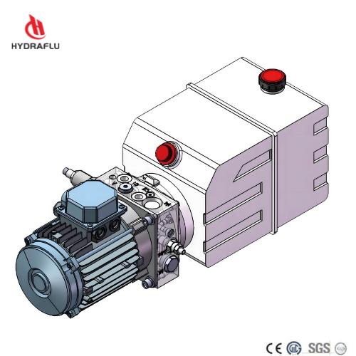 3D dock leveller power unit-1