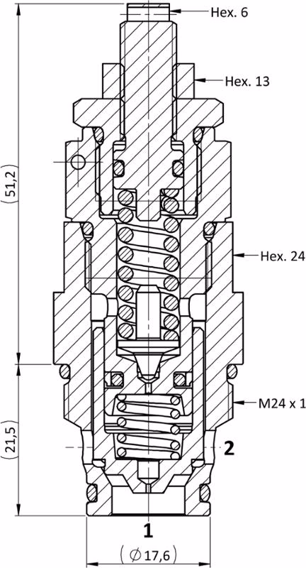 RVR0.M24 Cross section