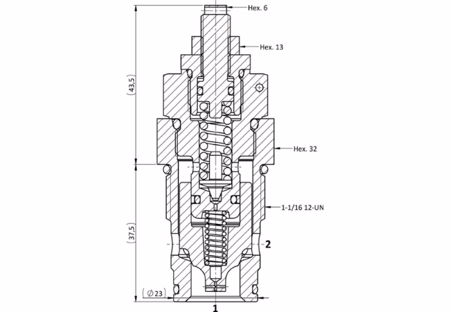 RVR0.116 cross section