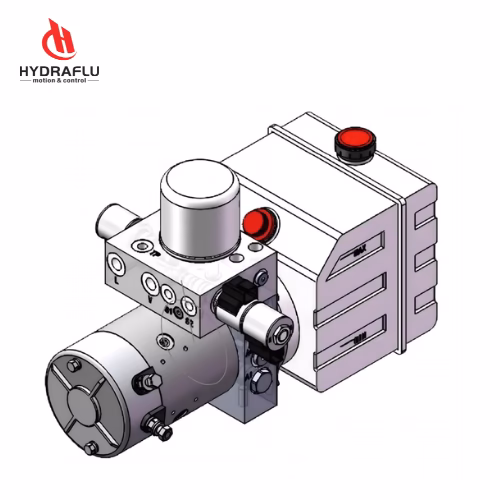24V 2.0 kW aerial work vehicle hydraulic power unit